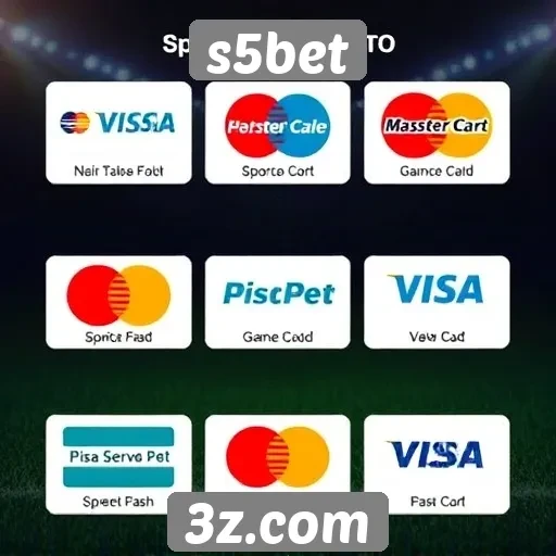 Métodos de pagamento disponíveis no s5bet