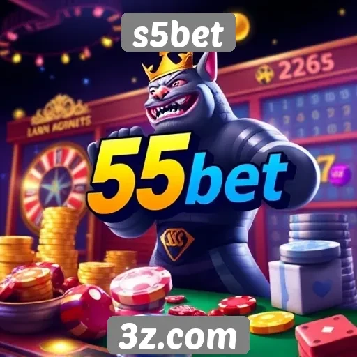 s5bet oferece variedade de jogos de cassino online