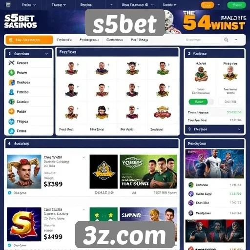 experiência do usuário no s5bet é destacada